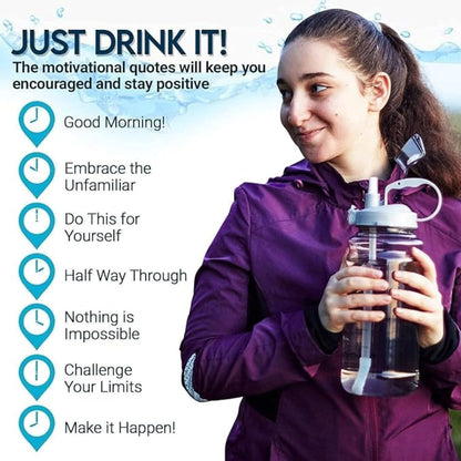 Motivational Sipper Bottle - 2 LTR